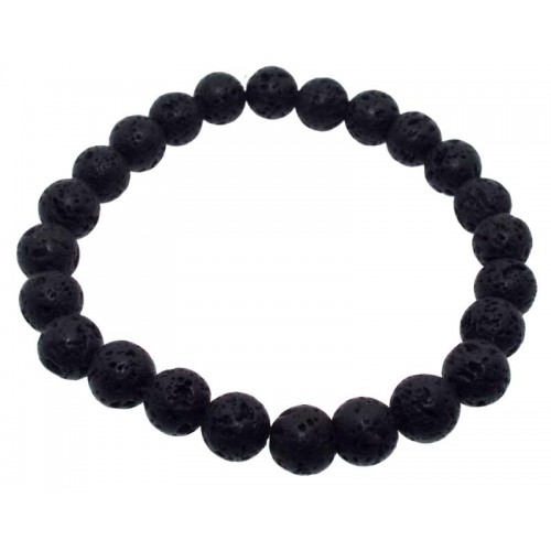 8mm Lava Rock Power Bracelet